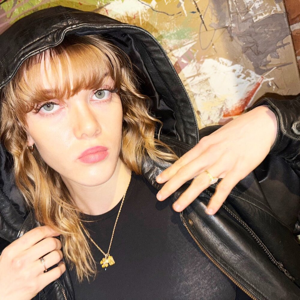 Vintage Black Genuine Leather Prince du Cuir Jacket S